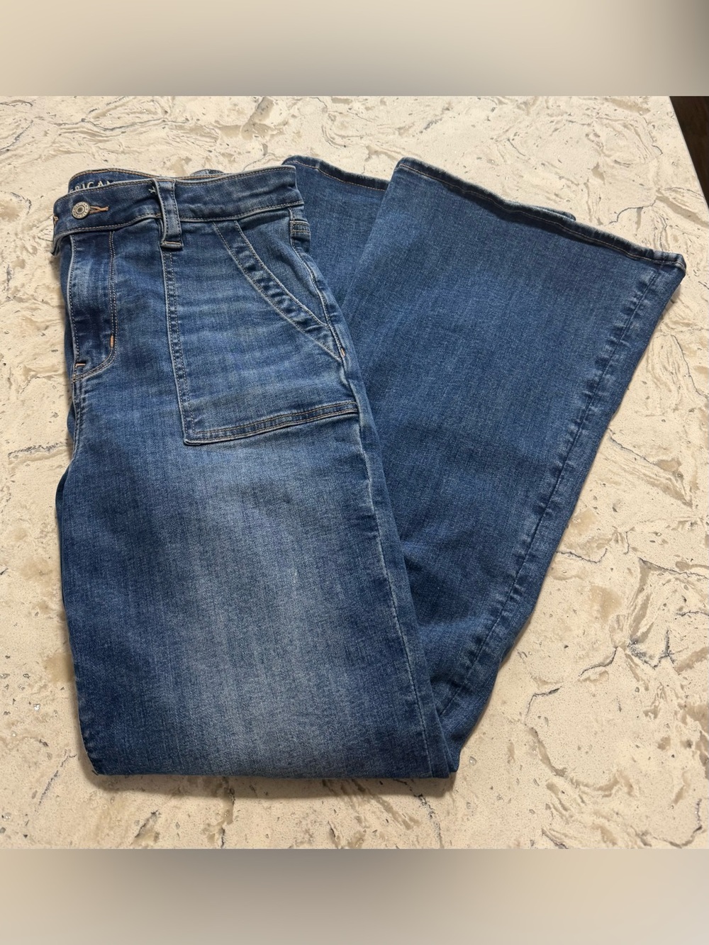 American Eagle High Waisted Flare Jeans